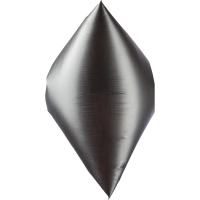 Мешки для мусора ПНД 35л 12мкм 20шт/рул черные 53x58см Luscan с завязками