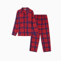 Пижама мужская из фланели (рубашка и брюки) KAFTAN р.48