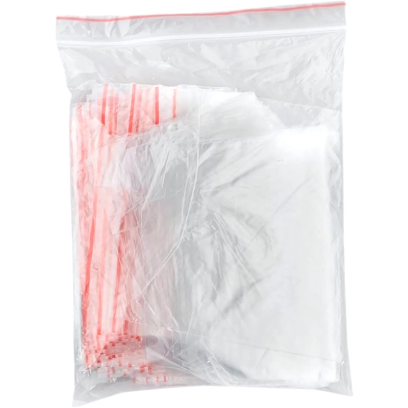 Пакет с замком (Zip Lock) 10х10 см, 32 мкм, 100 шт/уп