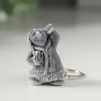 Брелок "Танцующая девочка" маленькая, 4см