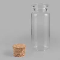 Баночки для хранения бисера, 10 мл, d=2.2&times;5 см, 5 шт.