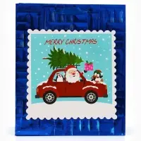 Набор подарочных пакетов «Новый год», 2 шт,  25,4 × 30,5 × 12,7 см