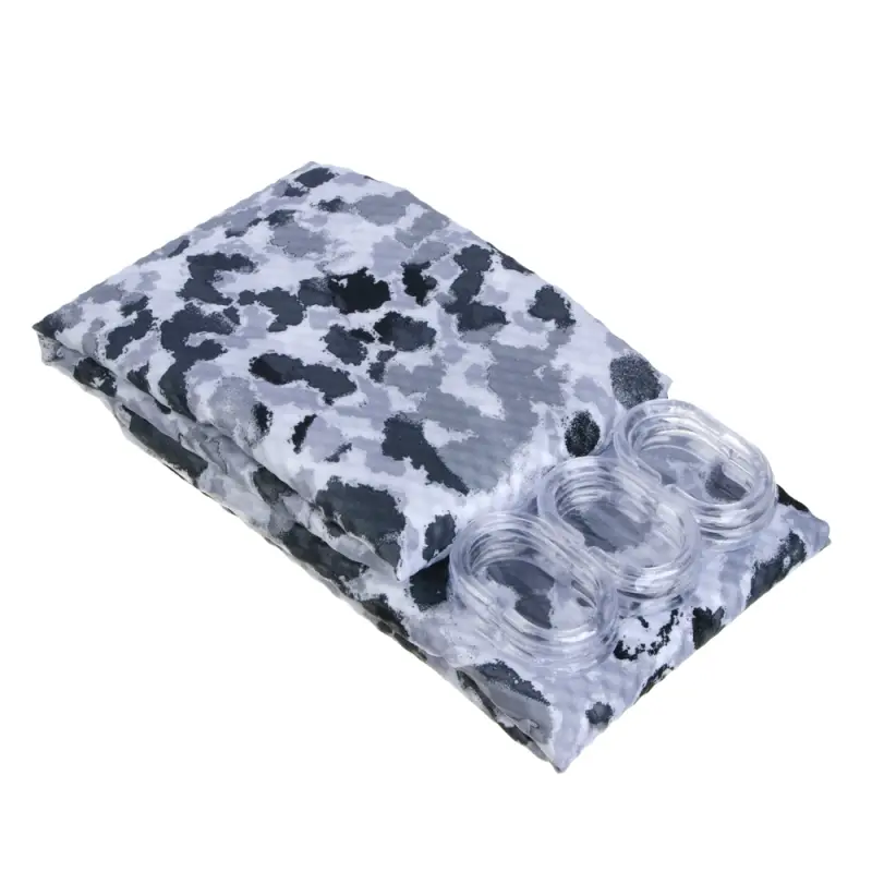 VETTA Шторка для ванной, с утяжелителем, полиэстер, 90 г/м2, 180x180см, Энимал, 616