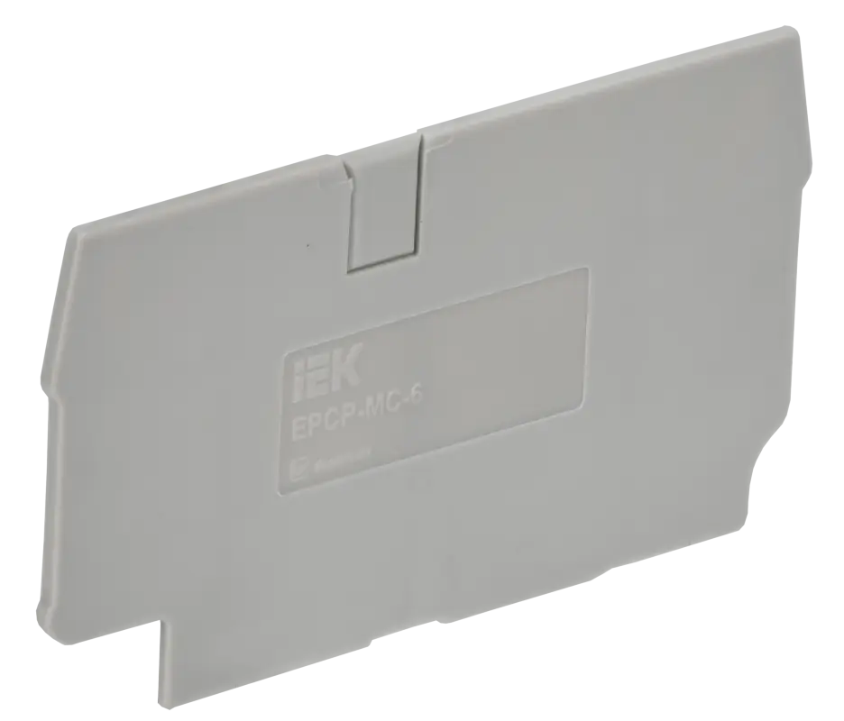 ARMAFIX Заглушка для клемм CP10/CX6мм2 серая IEK