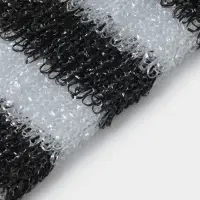 Мочалка для тела Доляна &laquo;Мужская&raquo;, 12&times;45 см, чёрно-белая