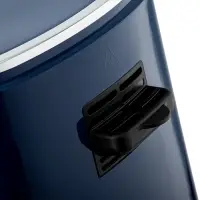Аэрогриль BRAYER 2036BR, 5 литров, 1500 Вт, 7 программ, 200°С, LCD-дисплей, таймер, решётка, синий