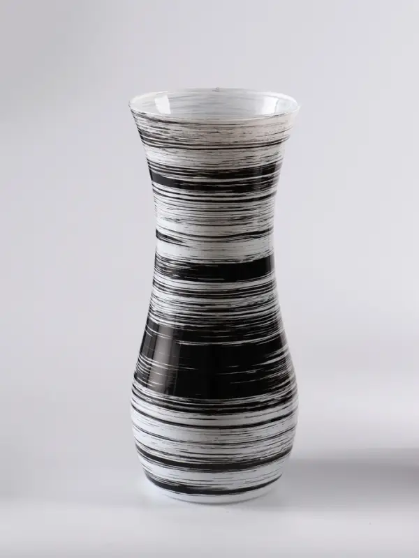 Ваза &laquo;Прованс&raquo;, h=26 см, стекло, чёрная