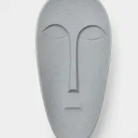 Блюдо &laquo;Лицо камень&raquo;, 47&times;23&times;7 см, алюминий
