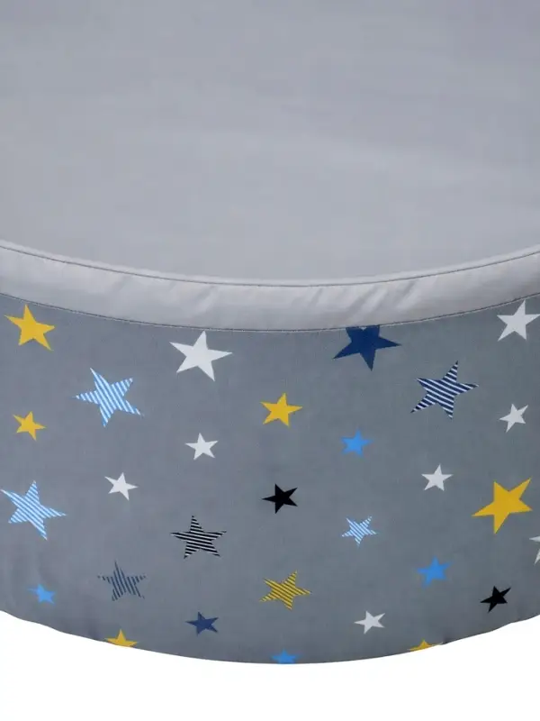 Сухой бассейн &laquo;Звезды&raquo;, серый, 100&times;35 см