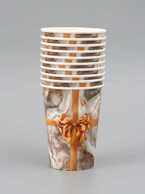 Стакан для цветов &laquo;Мрамор&raquo;, 350 мл