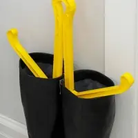 Держатель для голенищ обуви складной, 33(50,5)×7,5 см, цвет МИКС