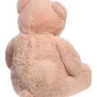 Мягкая игрушка "Медведь Пьер", цвет пудра, с бантом, 130 см МП/70/13