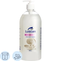 Крем-мыло жидкое Luscan жемчужное с дозатором 1л