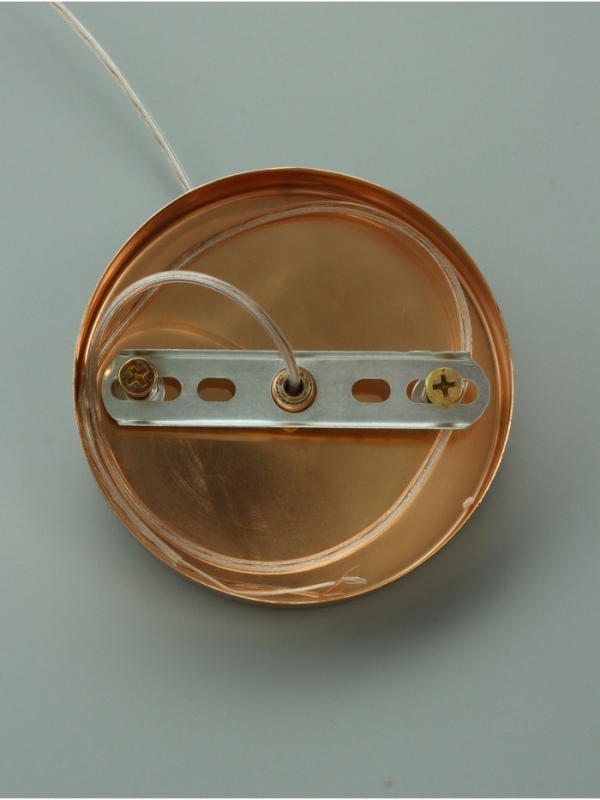 Светильник «Кейти» 1х40Вт Е27 золото 14х14х29,5+100см