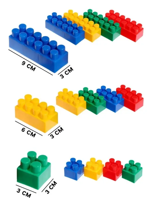 Конструктор №5, универсальный, 500 деталей