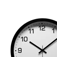 Часы настенные &laquo;Классика&raquo;, плавный ход, d=30.5 см, чёрные