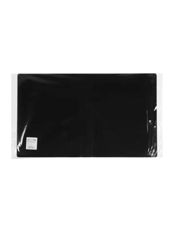 Папка с 100 вкладышами А4, 700 мкм, Calligrata, текстура &laquo;песок&raquo;, чёрная