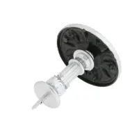 Держатель для штор CAPPIO KS031, d=95 мм, цвет серебро, 2 шт.