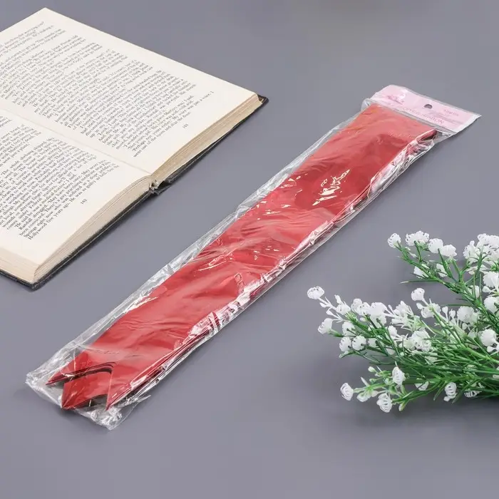 Бант - бабочка №5, красный глянцевый Бант - бабочка №5, красный глянцевый