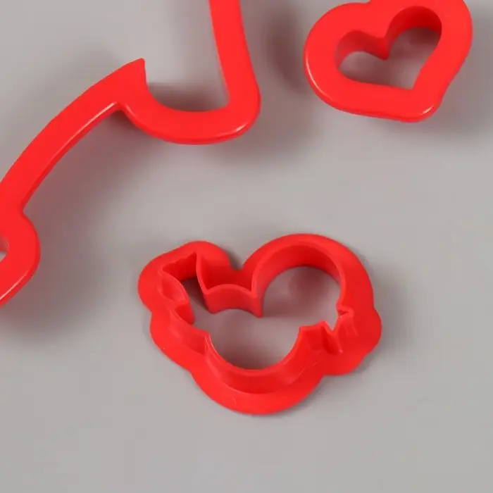 Каттеры для полимерной глины Каттеры для полимерной глины "Домик с птичкой" набор 3 шт 3,1х4,2 см 2,4х3 см 10,3х9,3 см