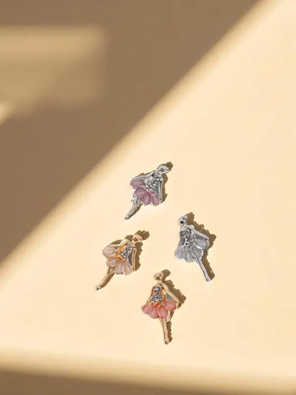Брошь &laquo;Балерина в танце&raquo;, мини, МИКС