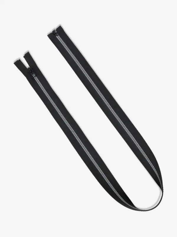 Молния &laquo;Трактор&raquo;, №5, разъёмная, 80 см, замок автомат, чёрная