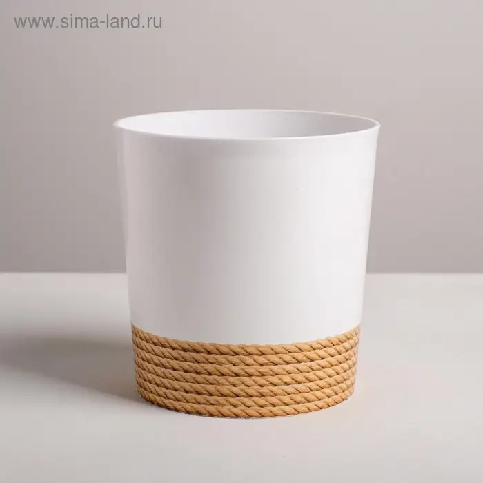 Кашпо для цветов «Эко», 1,6 л, 14 х 14 см Кашпо для цветов «Эко», 1,6 л, 14 х 14 см