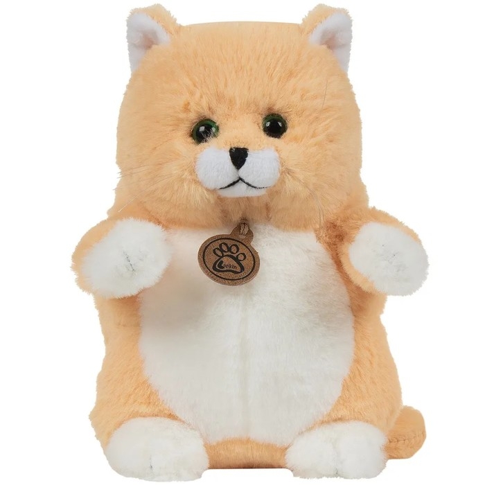 Мягкая игрушка «Кот толстый», цвет персиковый, 20 см Мягкая игрушка «Кот толстый», цвет персиковый, 20 см