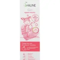 Средство для интимной гигиены IntiLINE &laquo;Для девочек&raquo;, крем-мыло, 250 мл