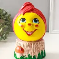 Копилка для денег &laquo;Колобок&raquo;, гипс, 22&times;14&times;13 см