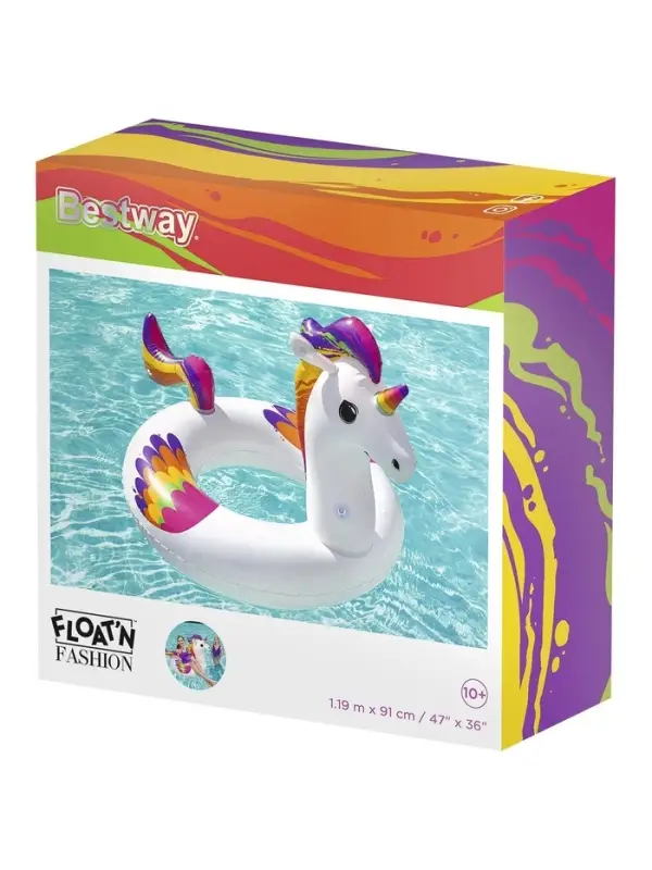 Круг для плавания Fantasy Unicorn, 119&times;91 см, 36159 Bestway