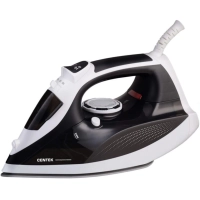 Утюг Centek CT-2317 (черный) 2800 Вт, керам. подошва, паровой удар