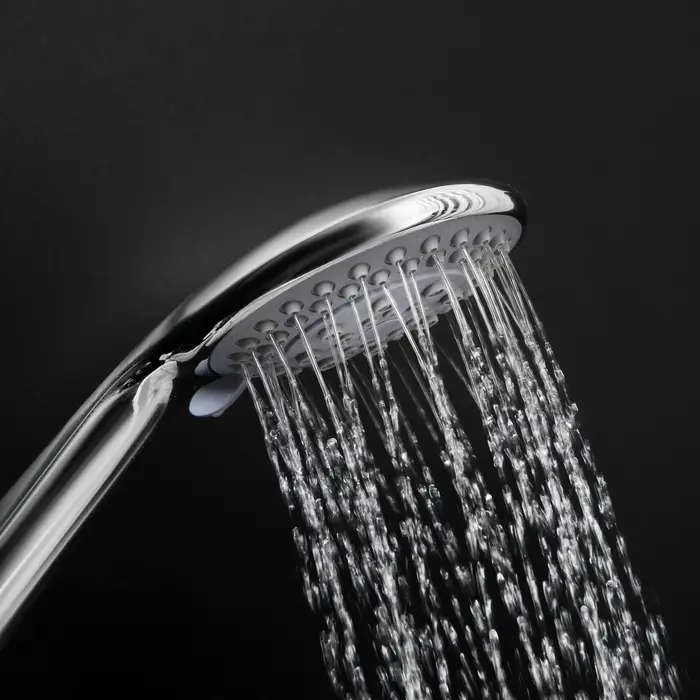 Лейка для душа ZEIN Z0502, 5 режимов, средняя, d=95 мм, пластик, цвет хром