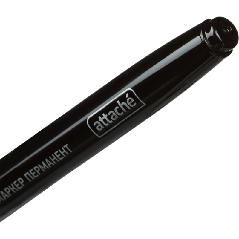 Маркер перманентный ATTACHE красный 1,5-3мм.