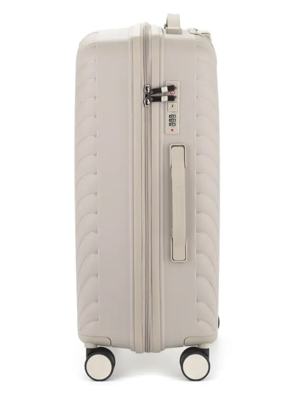 Чемодан на колёсах, 24", кодовый замок, 40&times;24&times;65 см, бежевый