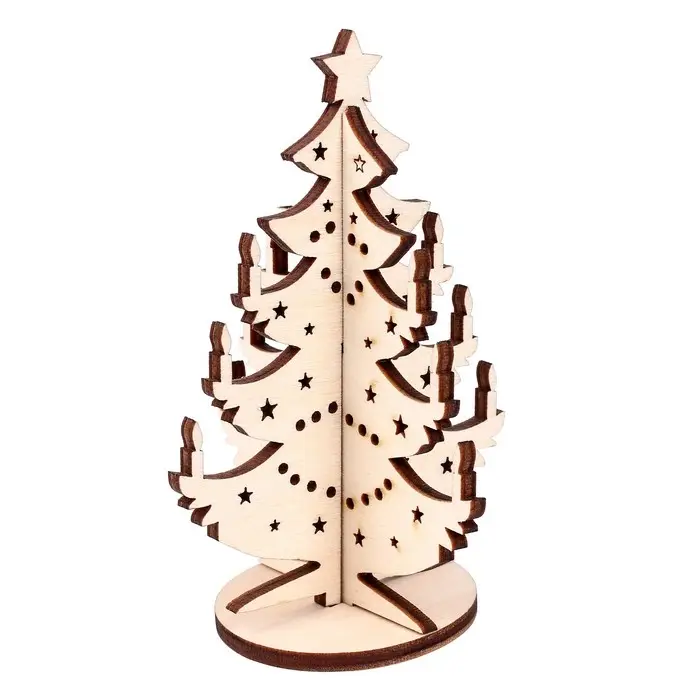 Модель из дерева &laquo;Ёлка сборная №6&raquo;