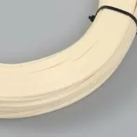 Ротанг искусственный гладкий 6 мм, 100 м, полутрубка