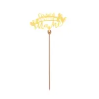 Топпер для торта деревянный «Родственникам», цветные, МИКС Топпер для торта деревянный «Родственникам», цветные, МИКС