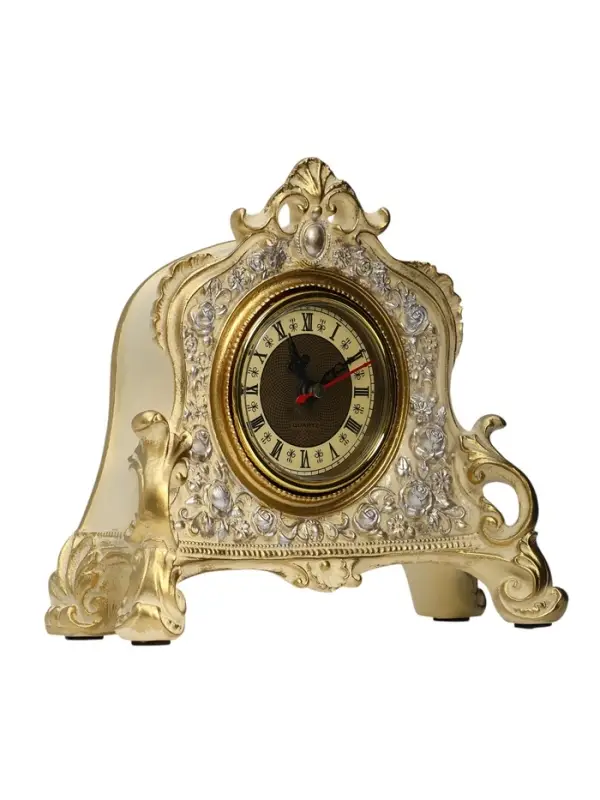 Часы настольные интерьерные каминные, 21&times;19&times;6.5 см, d=7 см