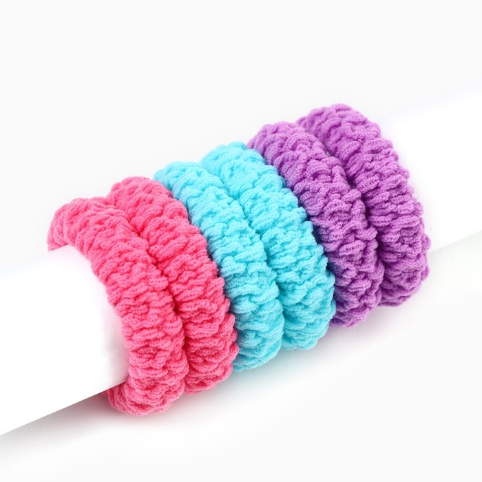 Набор резинок для волос, 6 шт, 2.5 см, Гравити Фолз Набор резинок для волос, 6 шт, 2.5 см, Гравити Фолз