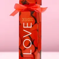 Бомбочки для ванны Love, 3&times;40 г, Чистое счастье