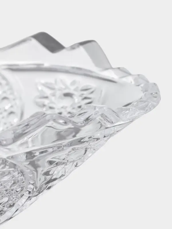 Конфетницы «Акапелла», 9×15×12 см, набор 2 шт., стекло, прозрачные Конфетницы «Акапелла», 9×15×12 см, набор 2 шт., стекло, прозрачные