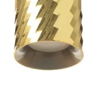 Спот &laquo;Алисер&raquo; GU10 золото 7.5&times;7.5&times;20 см