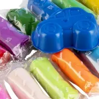 Тесто для лепки &laquo;Пластишка&raquo;, 18 цв. по 24 г, с формочкой