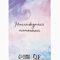 Брошь &laquo;Цветы. Ветвь яблони&raquo;, голубая в серебре