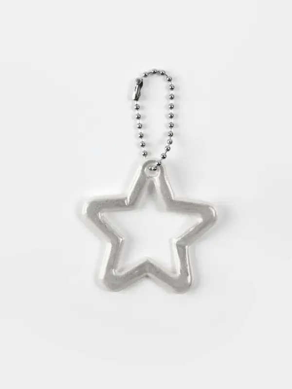 Светоотражающий элемент «Звезда», двусторонний, 5,5 × 5,5 см, цвет МИКС Светоотражающий элемент «Звезда», двусторонний, 5,5 × 5,5 см, цвет МИКС