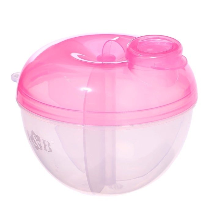 Контейнер для смеси с дозатором, розовый Контейнер для смеси с дозатором, розовый