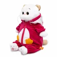 Мягкая игрушка "Кошечка Ли-Ли в кигуруми "Пингвин", 24 см LK24-178