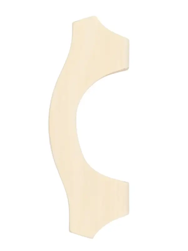 Ручка для бани и сауны, 19&times;7.5&times;3 см, деревянная