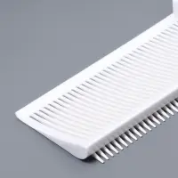 Расчёска для барбера, для стрижки под машинку, 22&times;6.5&times;1.5 см, белая